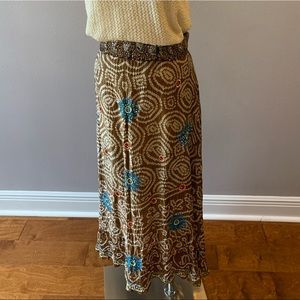 Beautiful silk maxi skirt